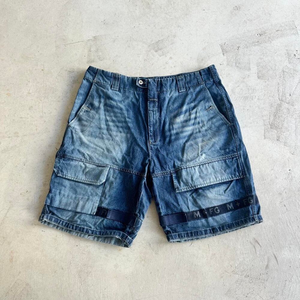 Vintage Marithe Francois Girbaud Shorts Mens Denim Baggy